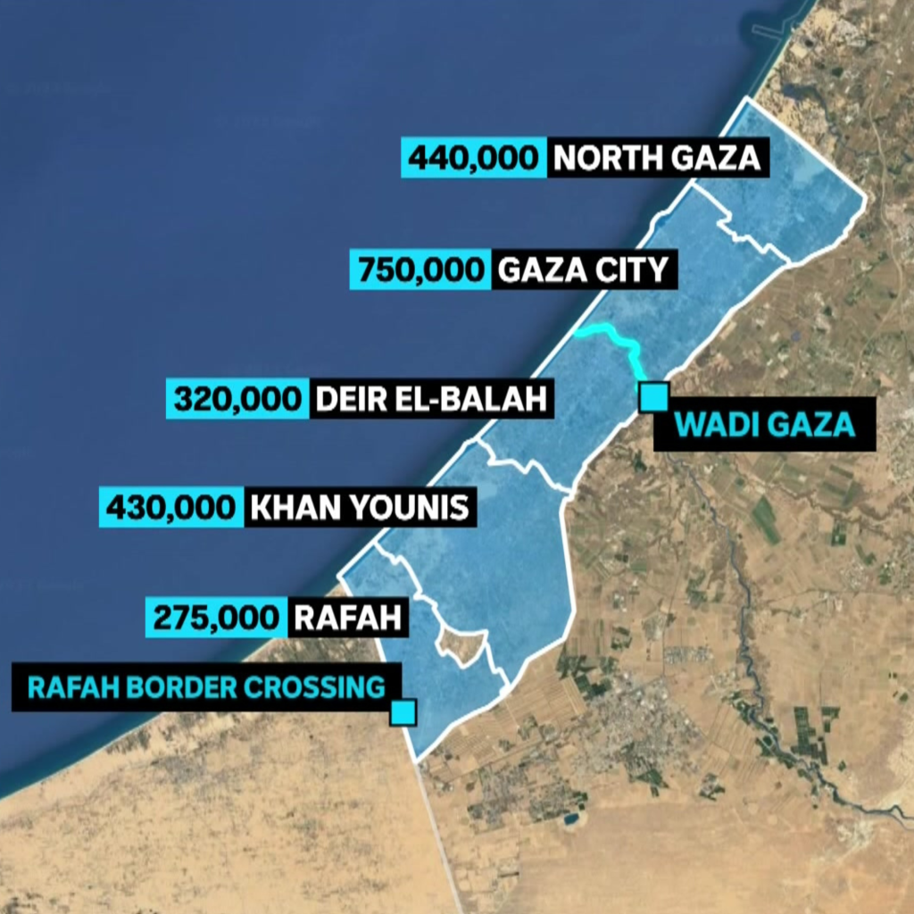 Nowhere to run for Palestinians in Gaza